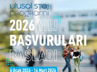 Ulusal Staj Programı 2026 Yılı Başvuruları