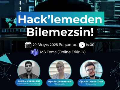 Hack'lemeden Bilemezsin